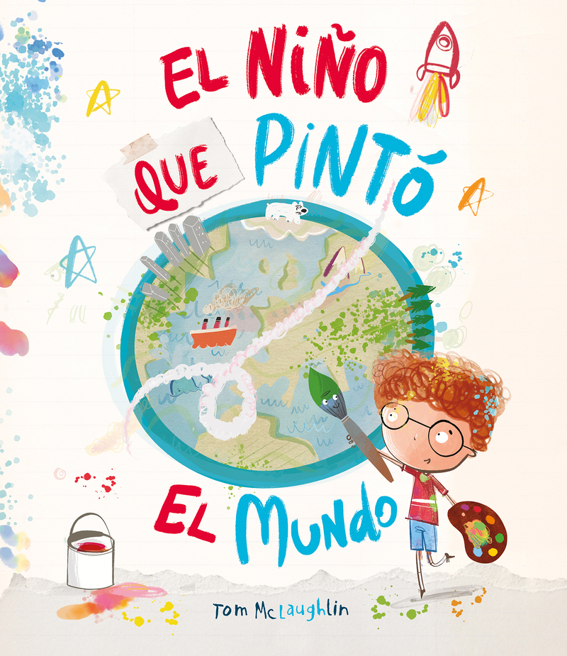 El niño que pintó el mundo: portada