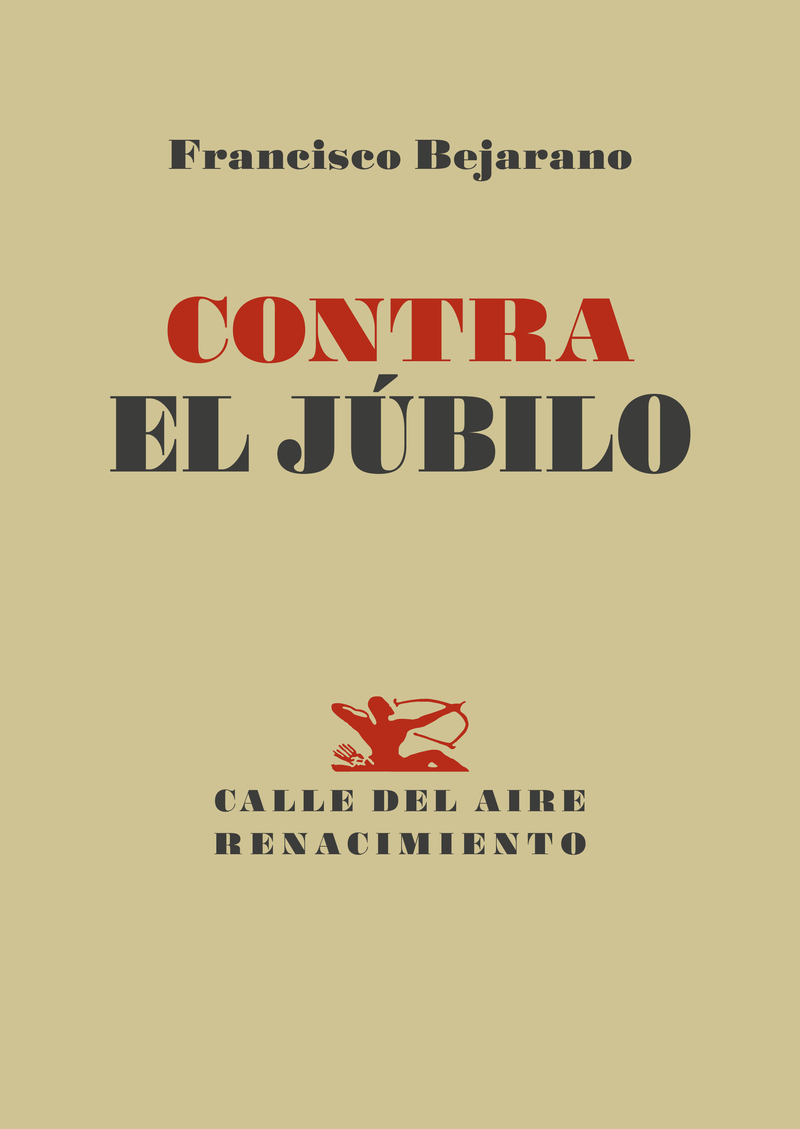 Contra el júbilo: portada