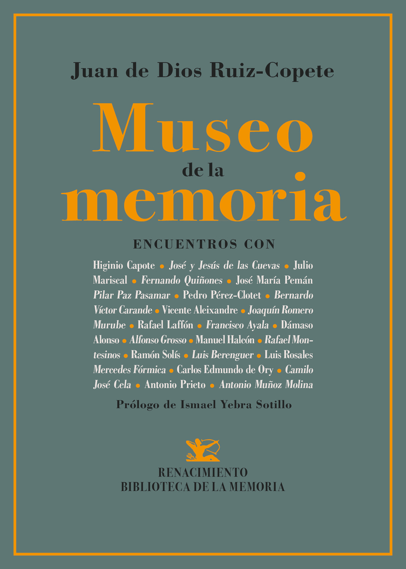 Museo de la memoria: portada