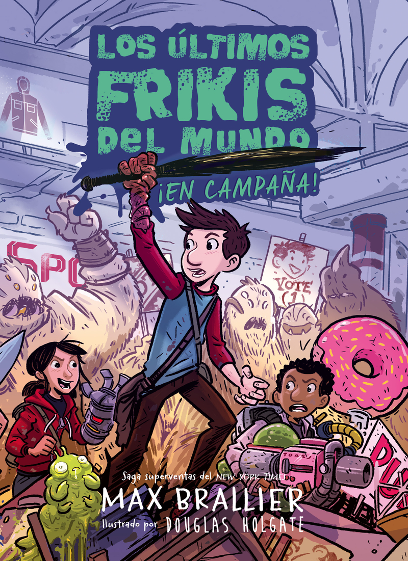 Los ltimos frikis del mundo: En campaa!: portada