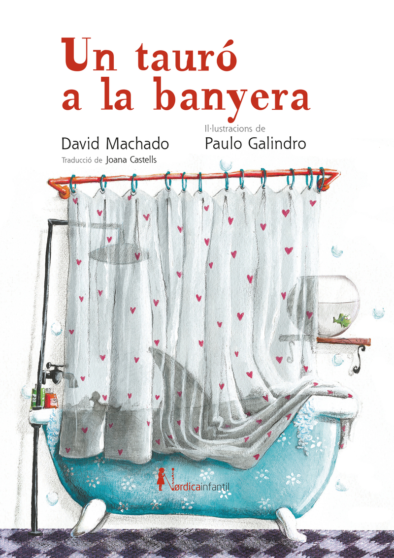 Un tauró a la banyera: portada