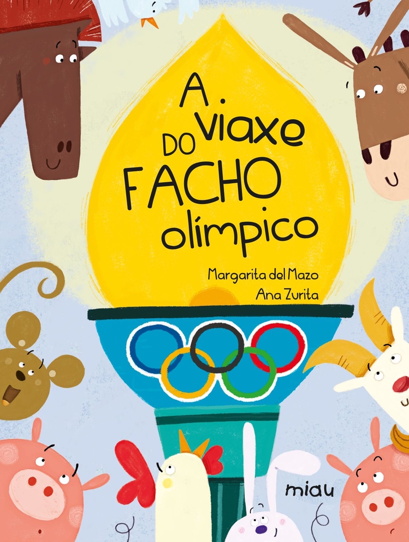 A viaxe do facho olímpico: portada