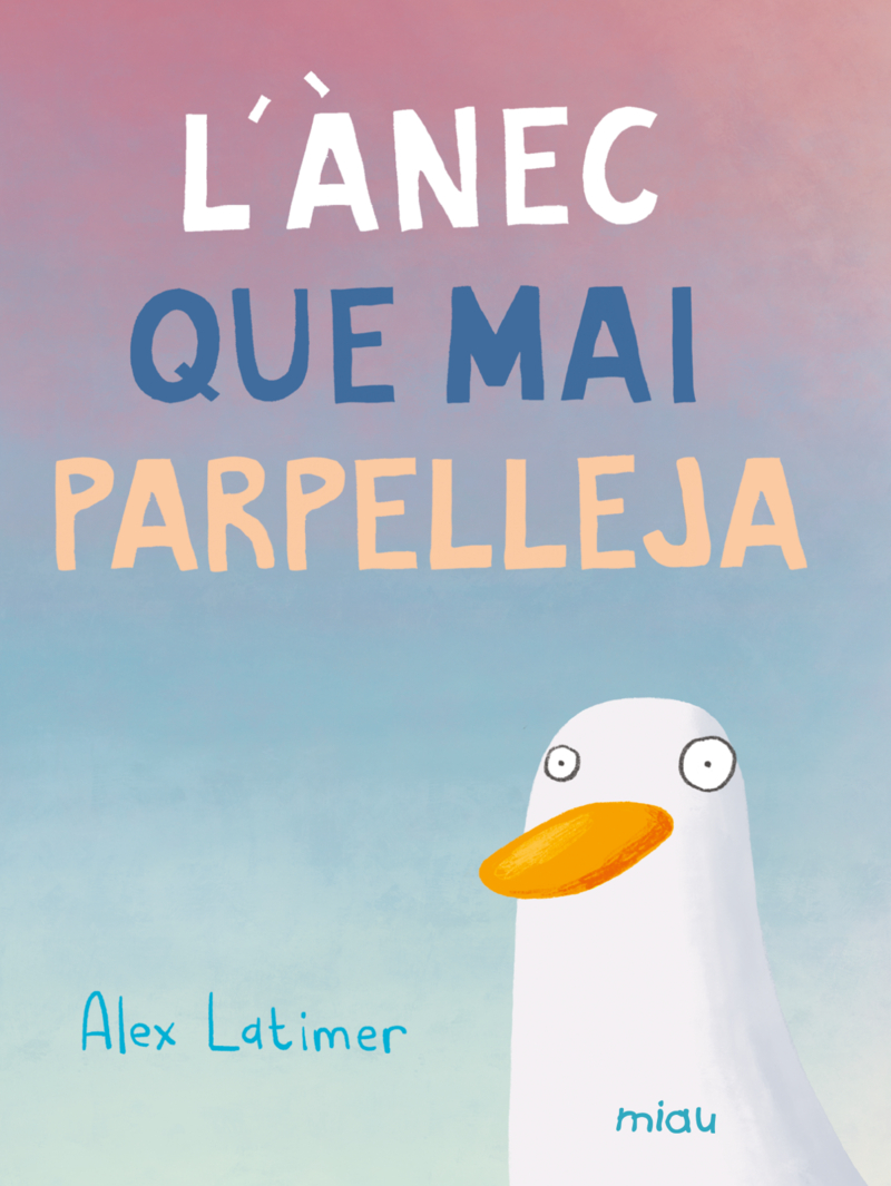 L'ànec que mai parpelleja: portada