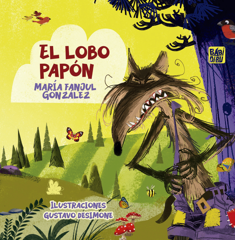 El lobo papón: portada