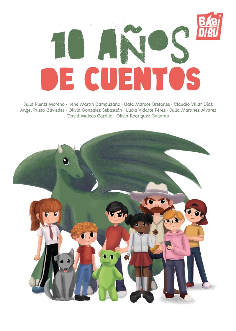 10 años de cuentos: portada
