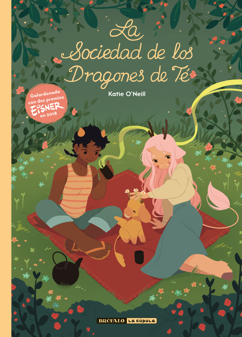 La sociedad de los dragones de té: portada