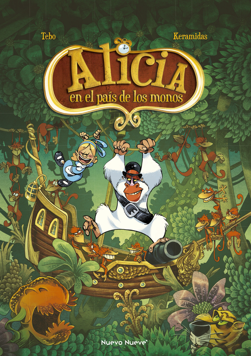 Alicia en el País de los Monos: portada