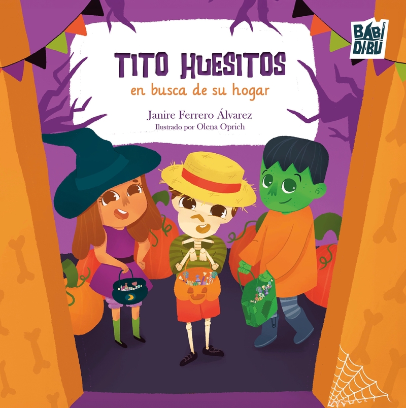 Tito Huesitos en busca de su hogar: portada