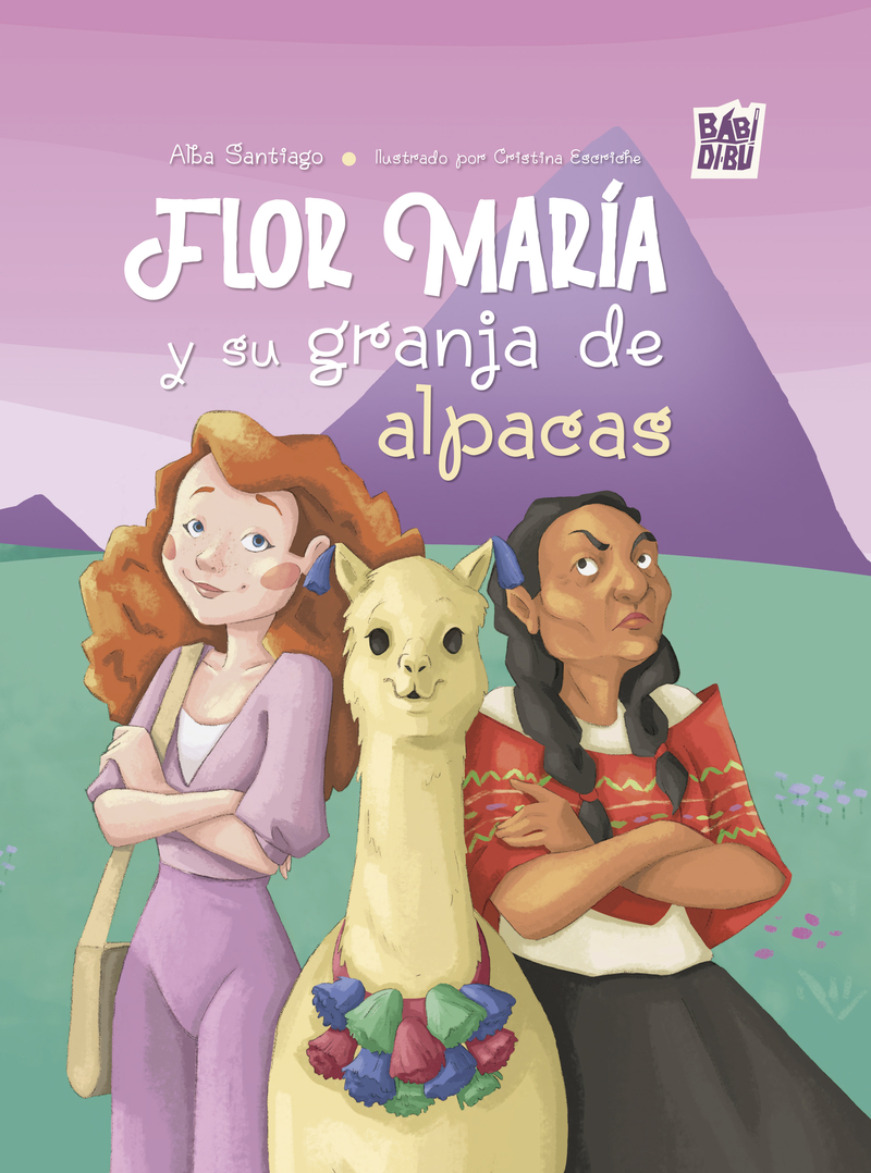 Flor María y su granja de alpacas: portada