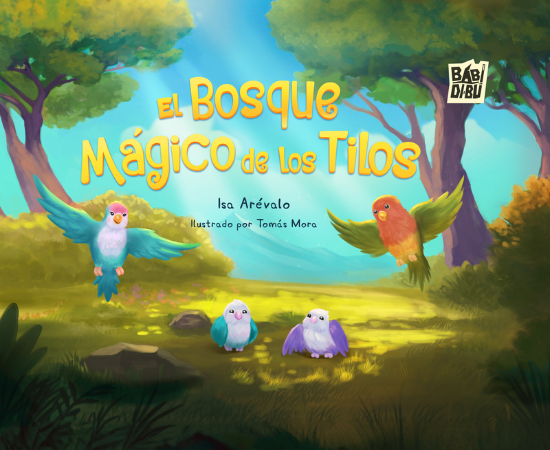 El bosque mágico de los Tilos: portada