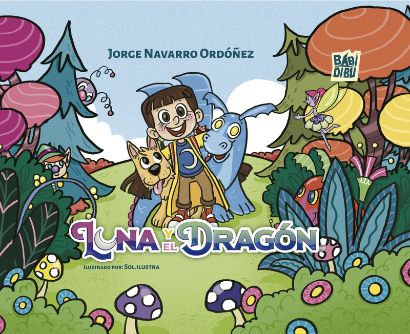 Luna y el dragón: portada