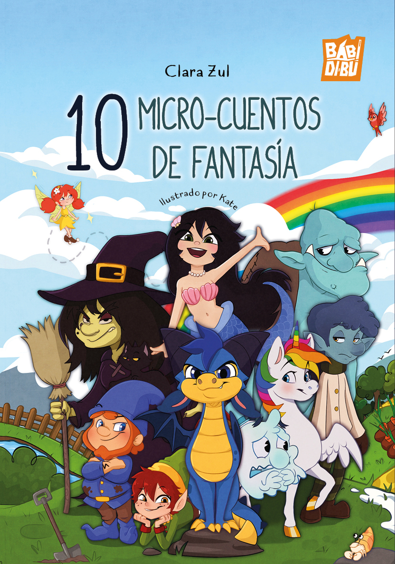 10 microcuentos de fantasía: portada