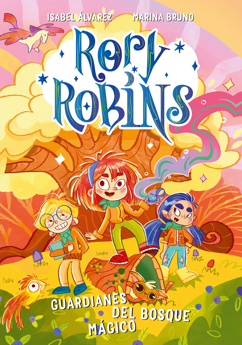 Rory Robins. Guardianes del bosque mágico: portada