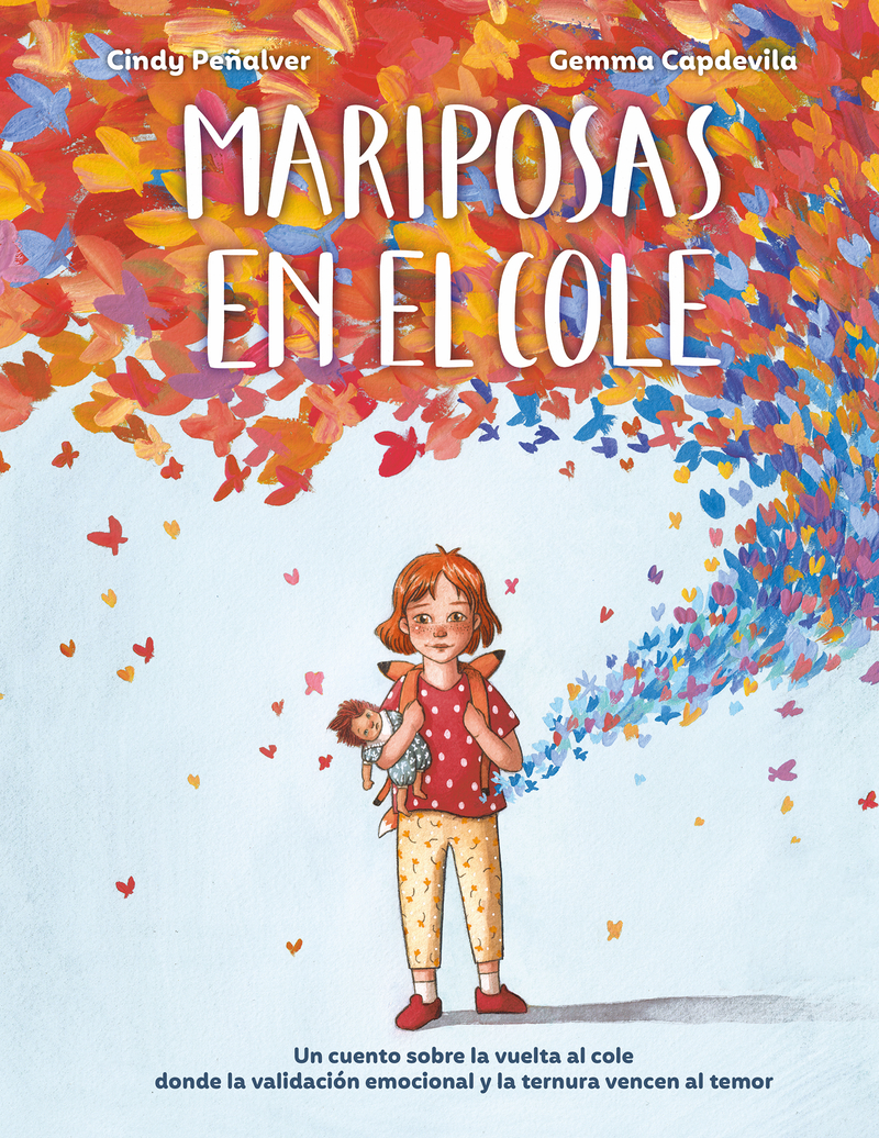 Mariposas en el cole: portada