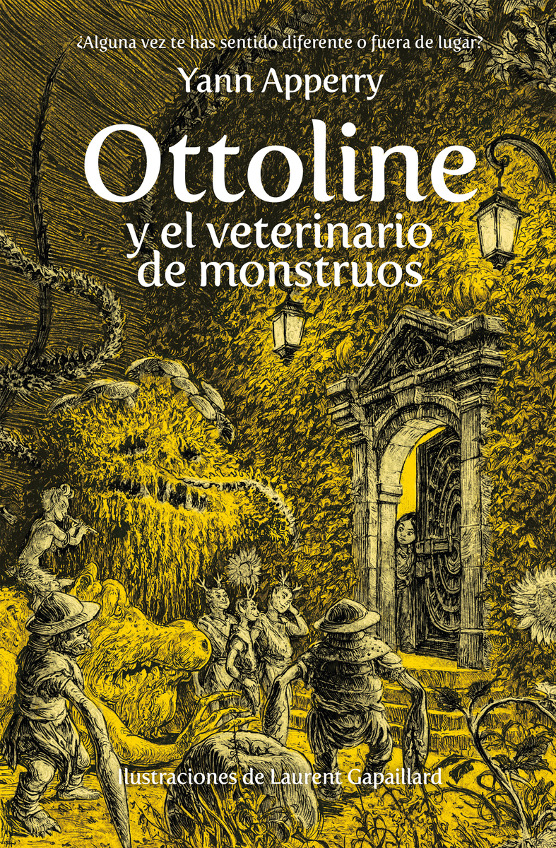 Ottoline y el veterinario de monstruos: portada