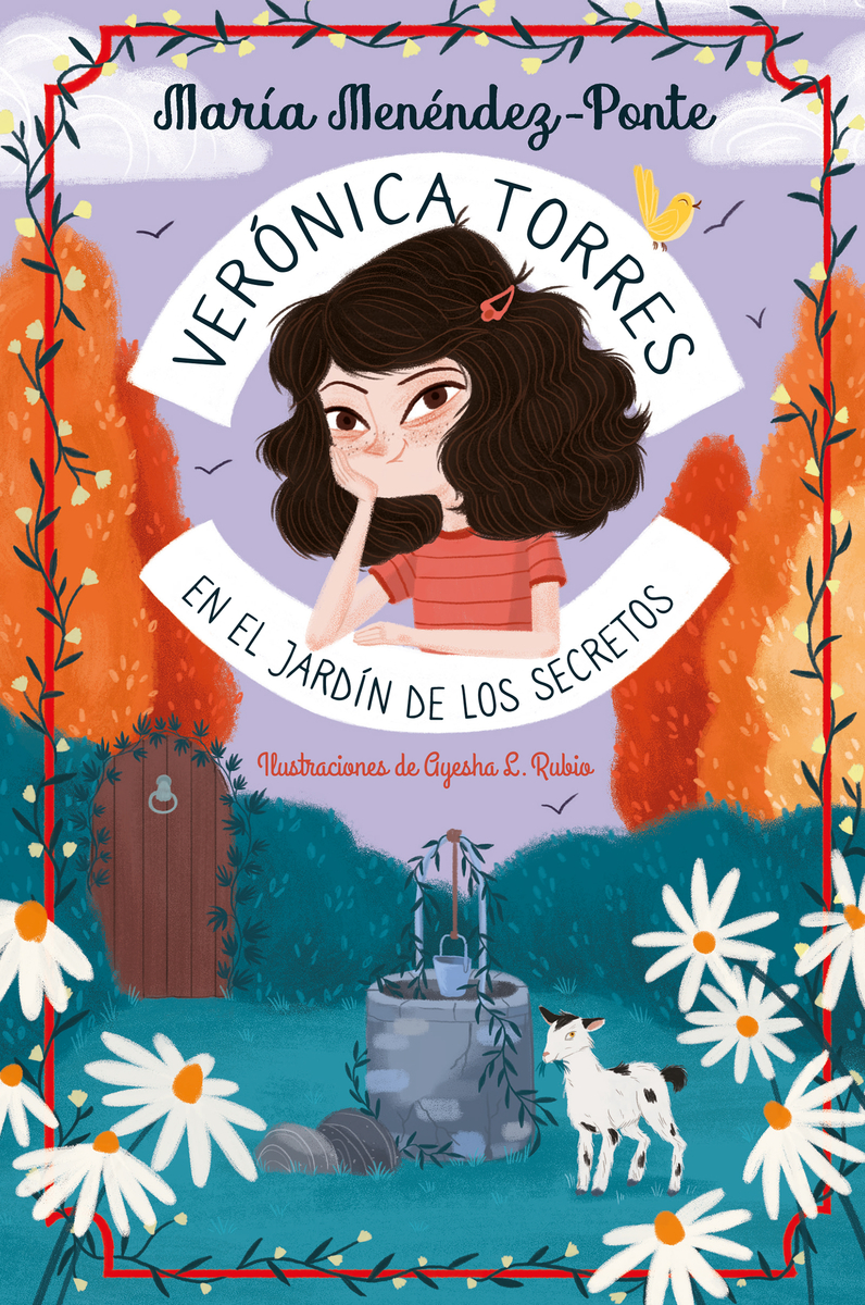 Verónica Torres en el jardín de los secretos: portada