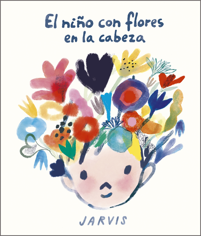 El niño con flores en la cabeza: portada