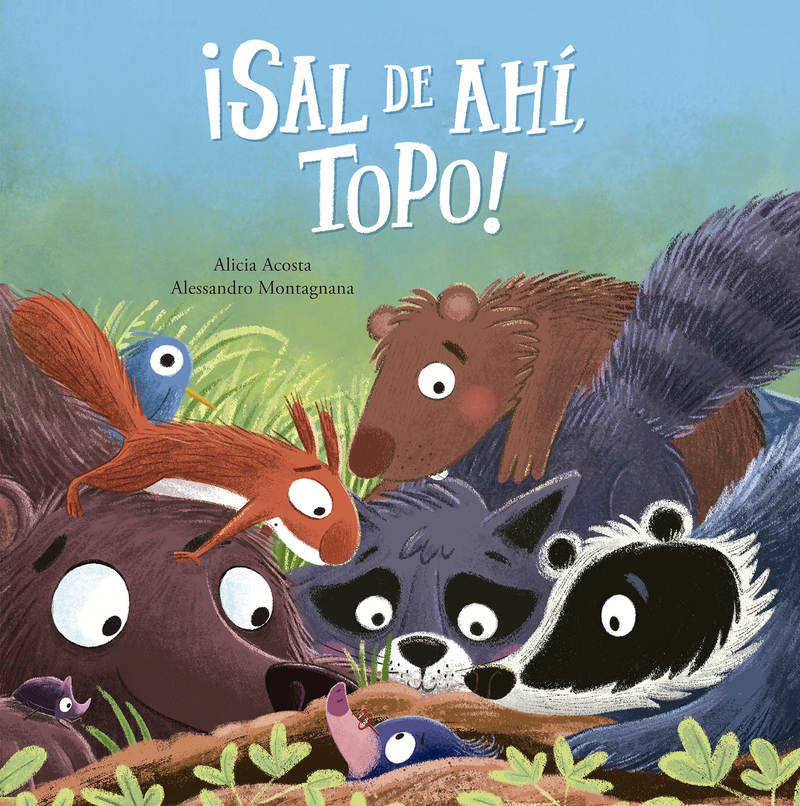 ¡Sal de ahí, Topo!: portada