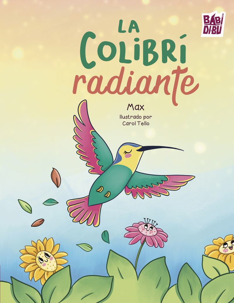 La colibrí radiante: portada