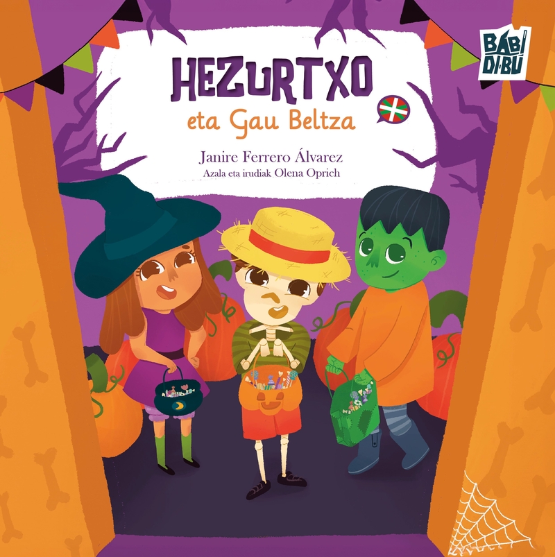 Hezurtxo eta Gau Beltza: portada