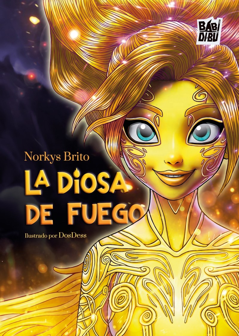 La diosa de fuego: portada