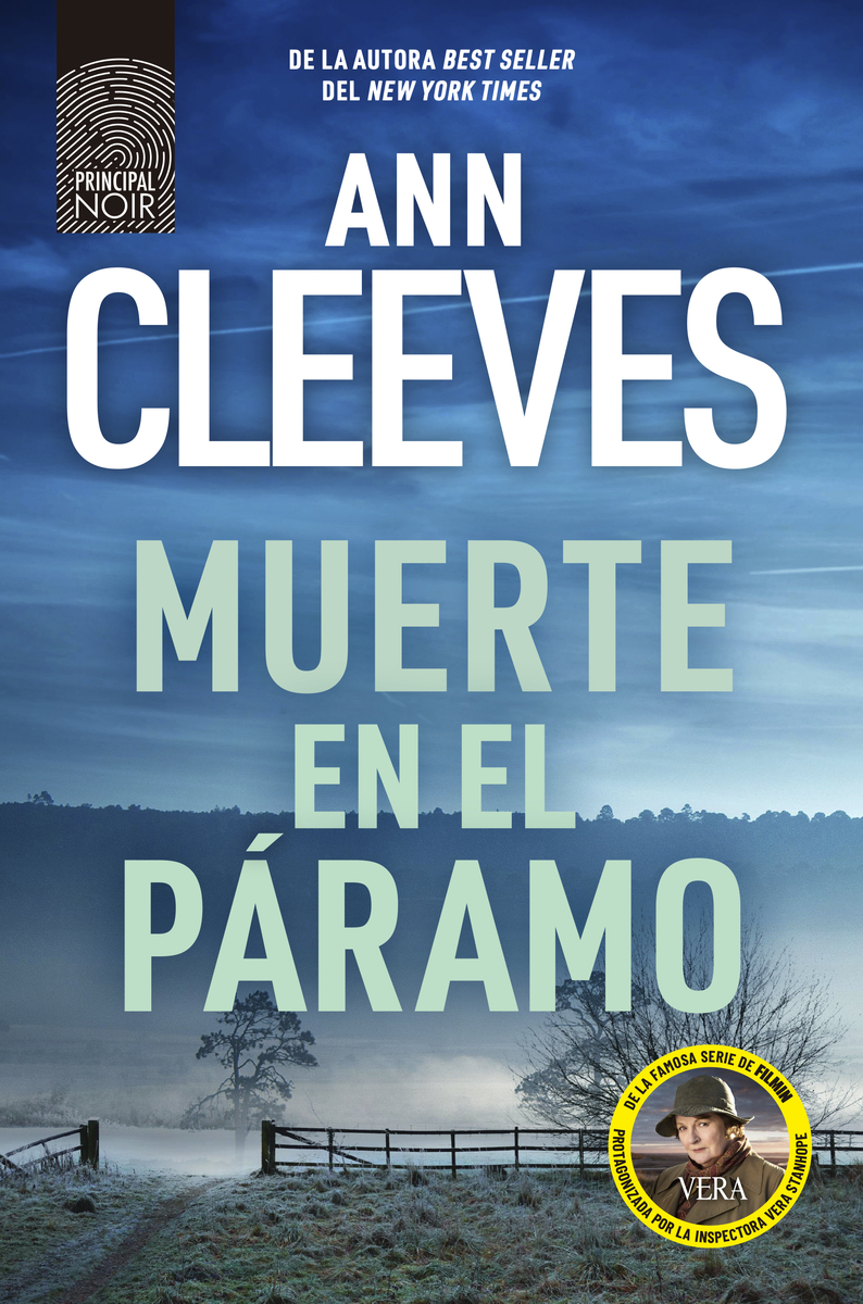 Muerte en el páramo: portada