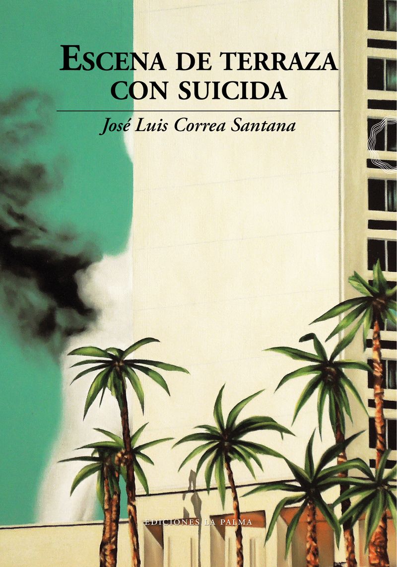 Escena de terraza con suicida: portada