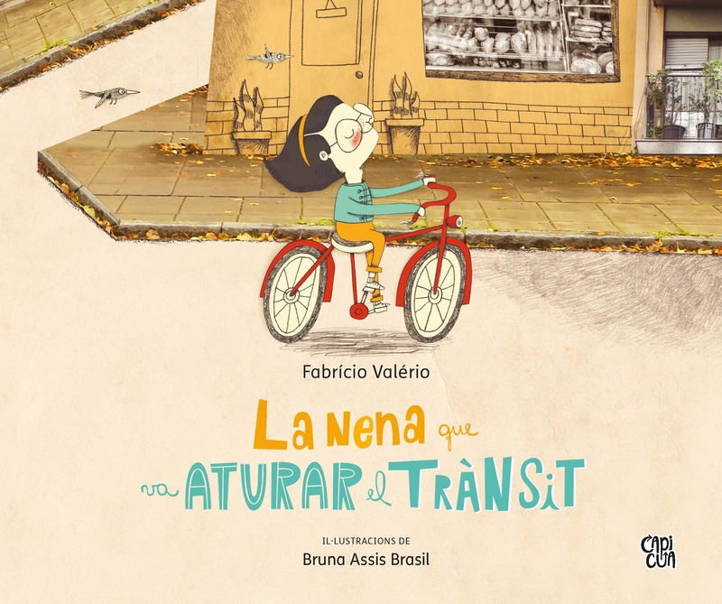 La nena que va aturar el trànsit: portada