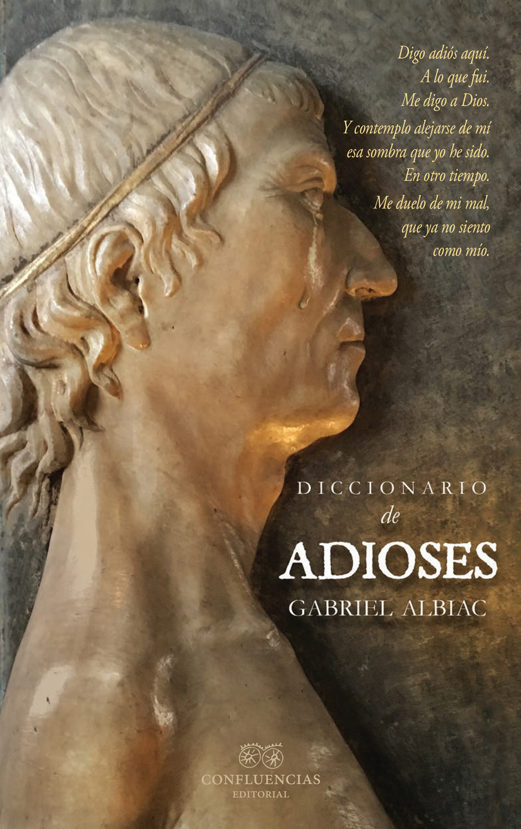 Diccionario de adioses: portada