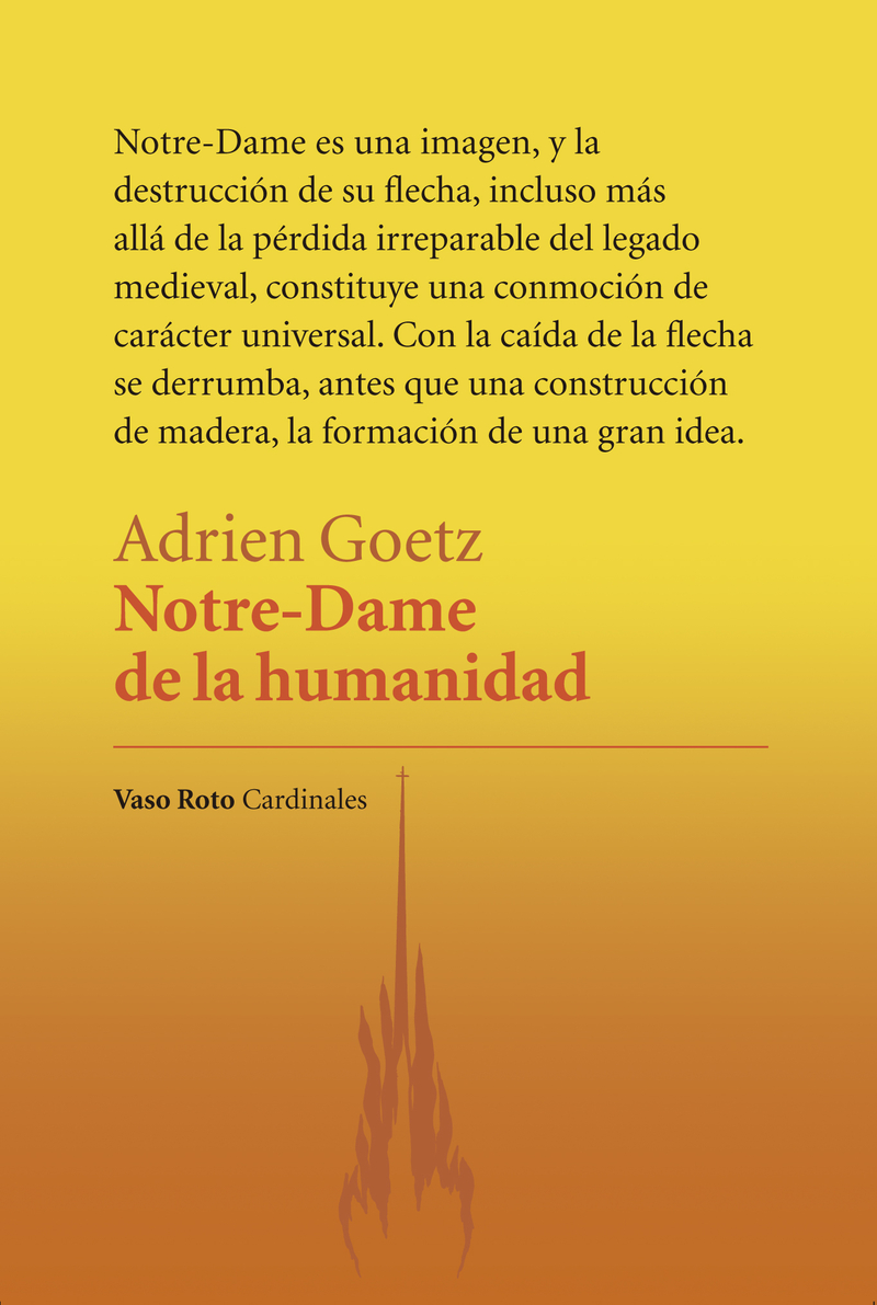 Notre-Dame de la Humanidad: portada