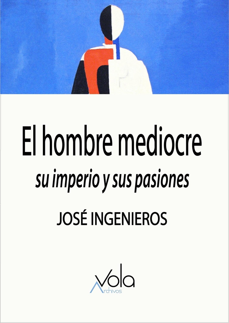 El hombre mediocre: portada