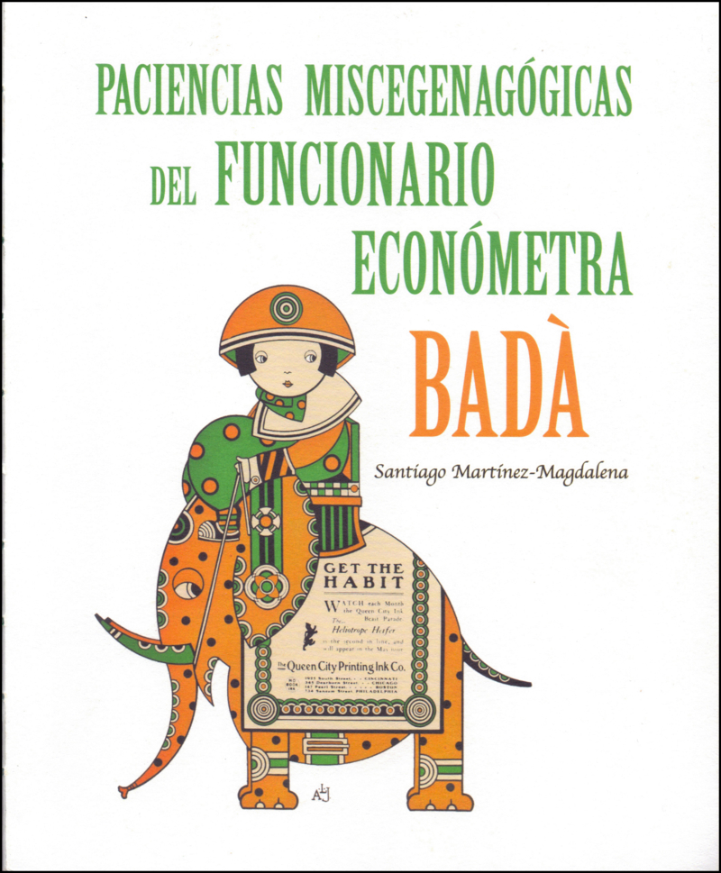 Paciencias miscegenaggicas del funcionario econmetra Bad: portada