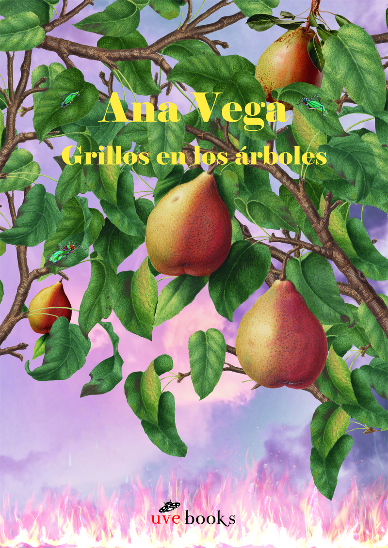 Grillos en los árboles: portada