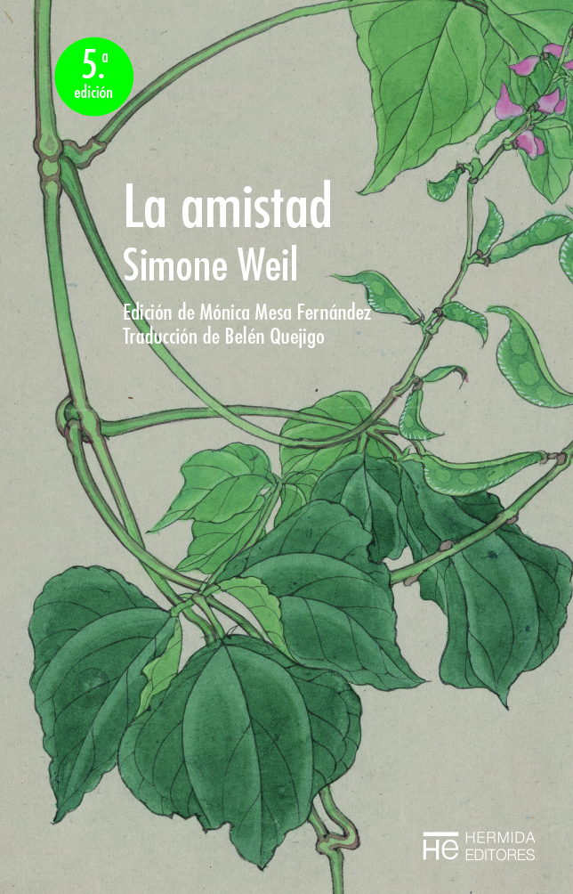 La amistad (5ª ED): portada