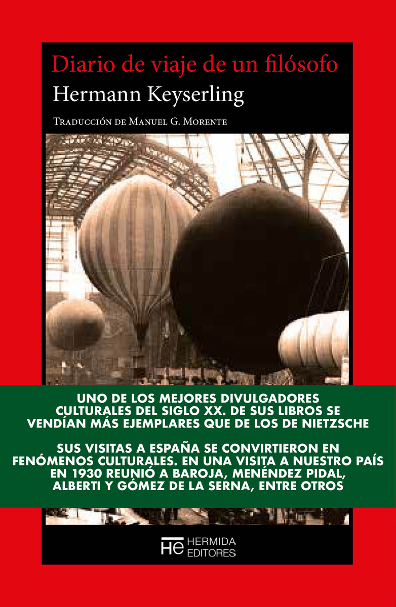 Diario de viaje de un filósofo: portada