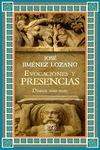 Evocaciones y presencias: portada
