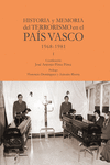 Historia y memoria del terrorismo en el País Vasco I: portada