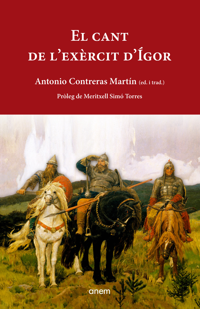 El cant de l'exèrcit d'Ígor: portada