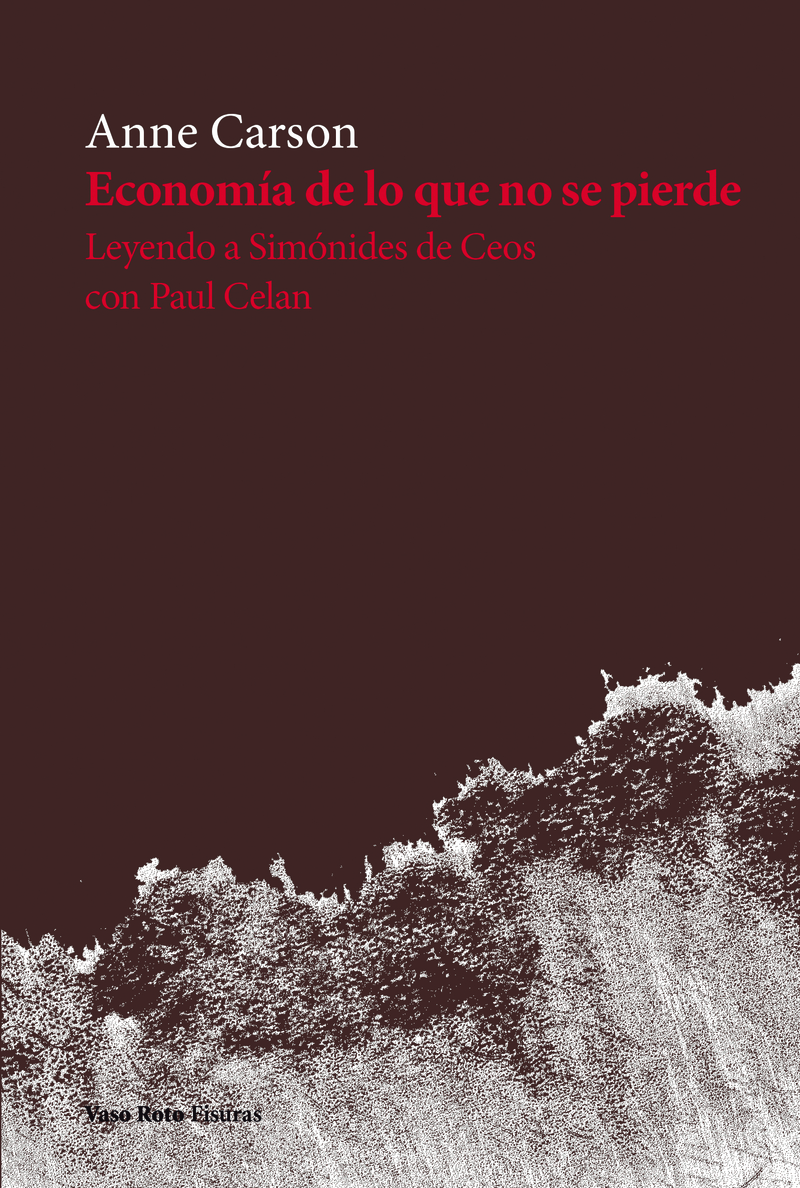 Economía de lo que no se pierde: portada