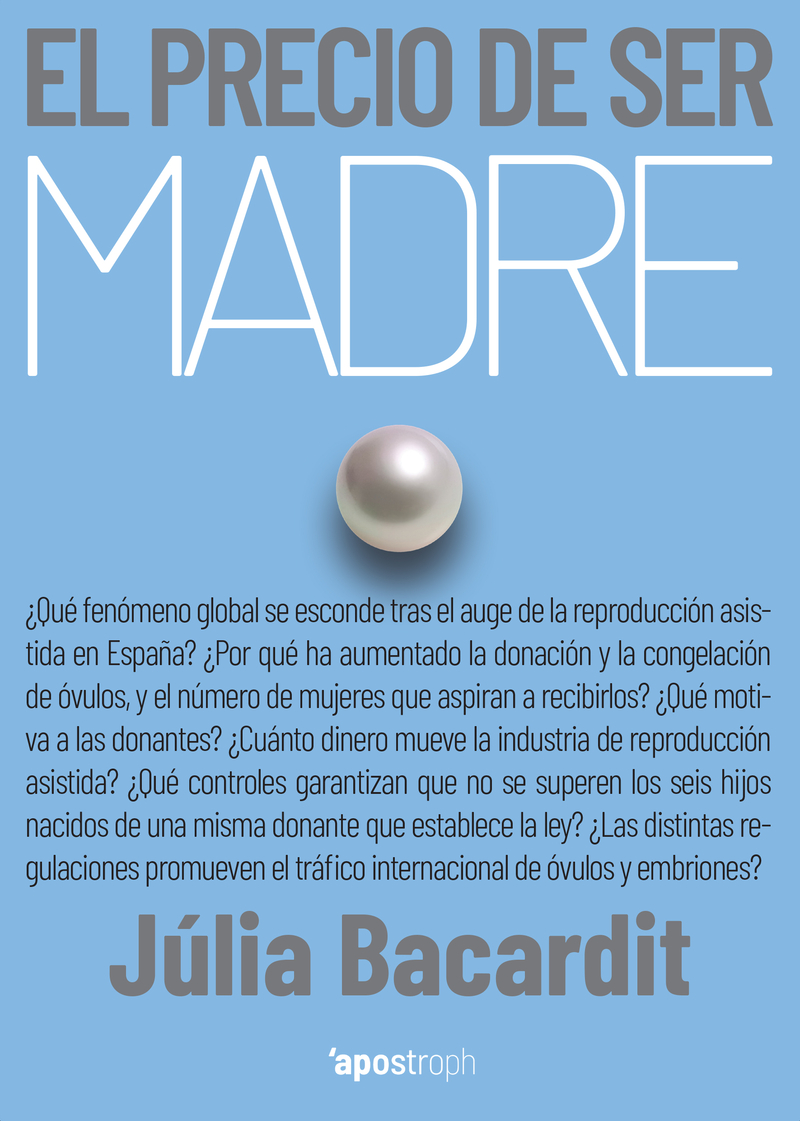 EL PRECIO DE SER MADRE: portada