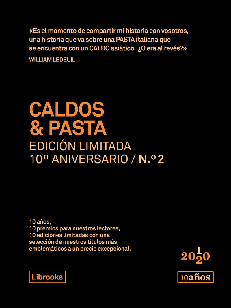 CALDOS & PASTA. Edicin limitada 10 Aniversario n2: portada