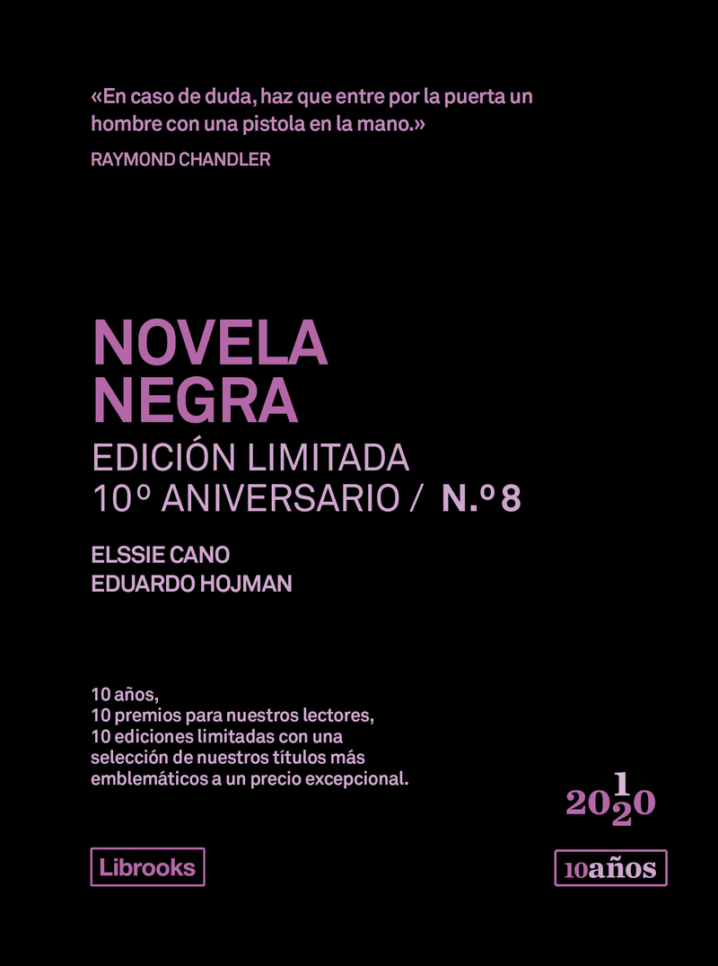 NOVELA NEGRA. Edición limitada 10º Aniversario n° 8: portada