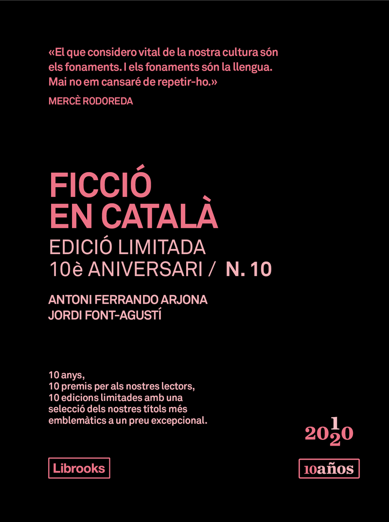 FICCIÓ EN CATALÀ. Edició limitada 10è Aniversari nº 10: portada