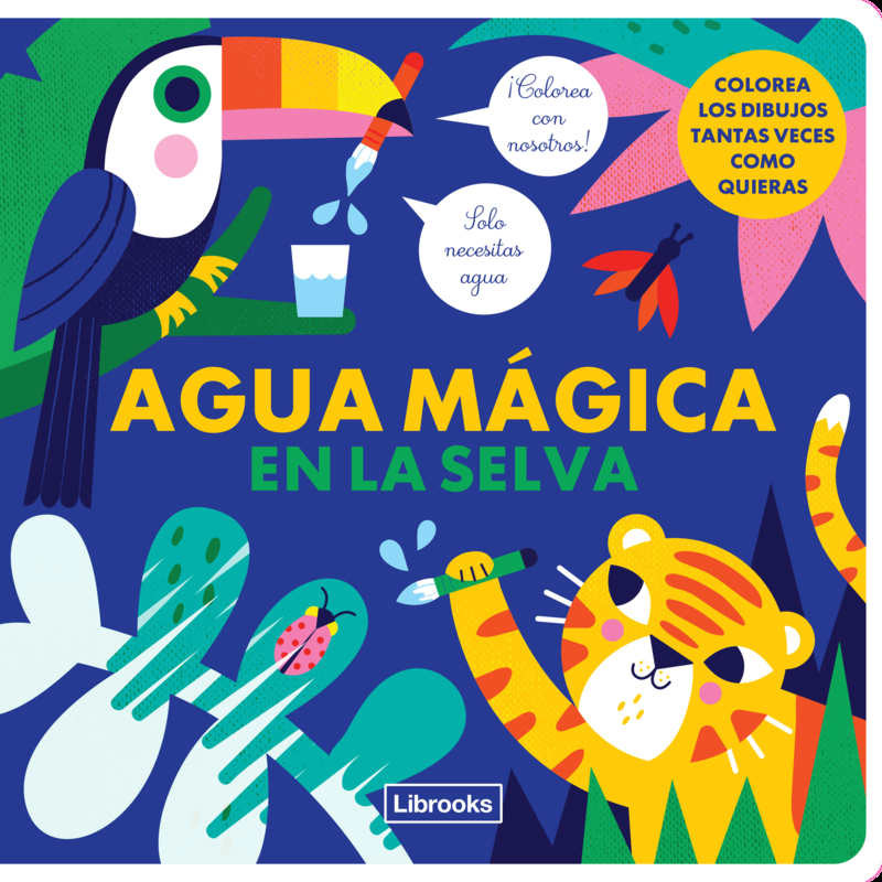 AGUA MGICA EN LA SELVA: portada