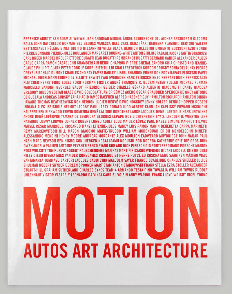 Motion. Autos, Art, Architecture: portada