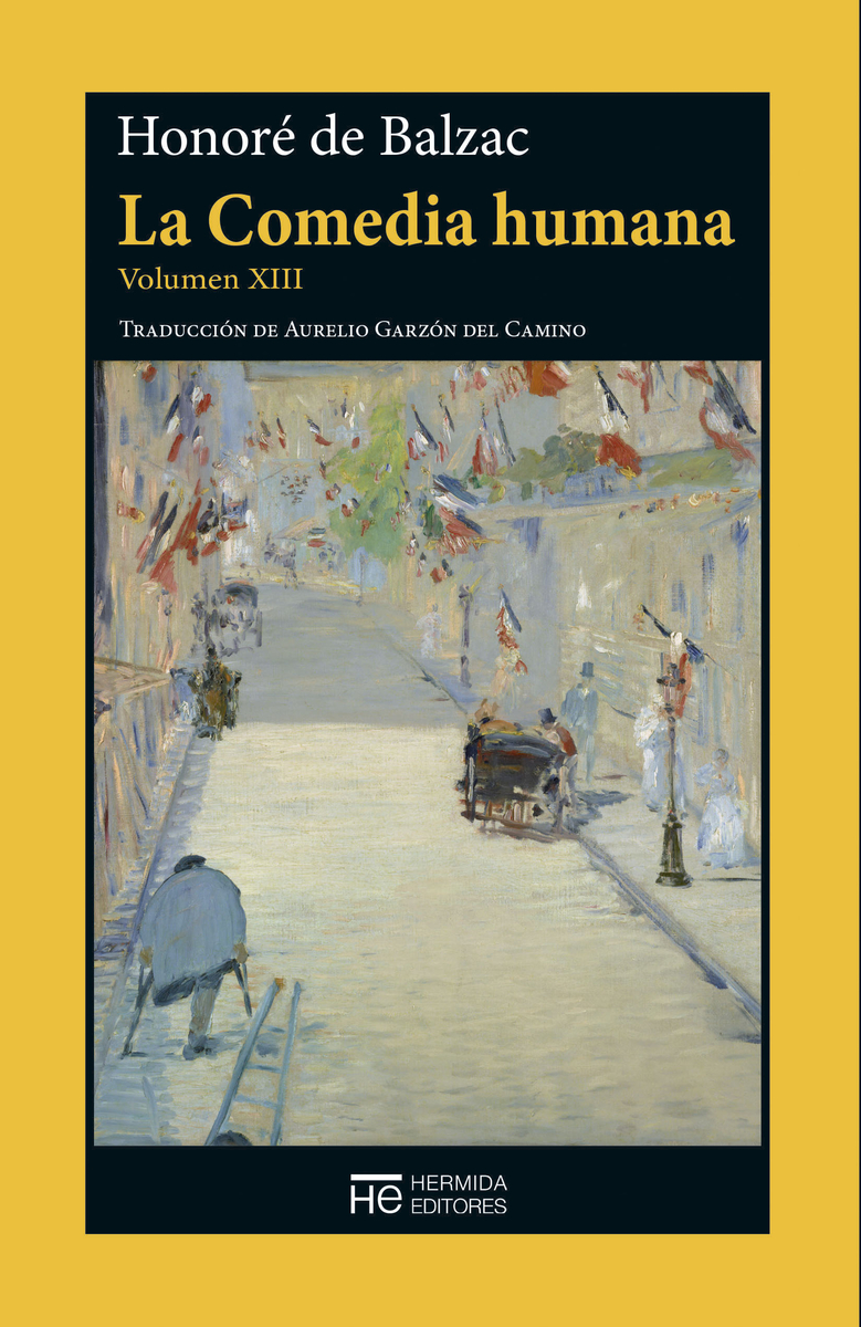 La Comedia humana. Volumen XIII: portada