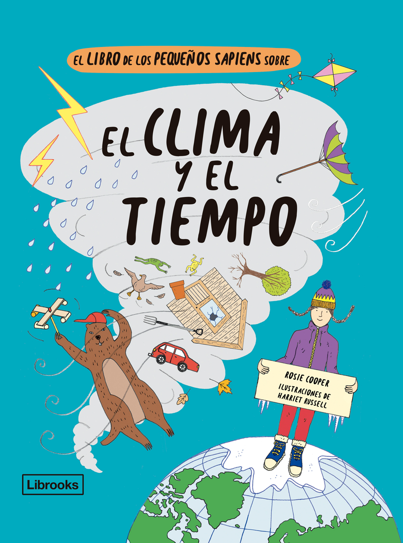 EL LIBRO DE LOS PEQUEOS SAPIENS SOBRE EL CLIMA Y EL TIEMPO: portada
