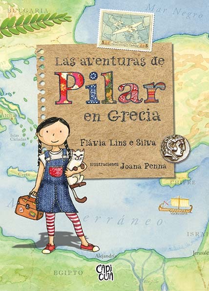 LAS AVENTURAS DE PILAR EN GRECIA: portada