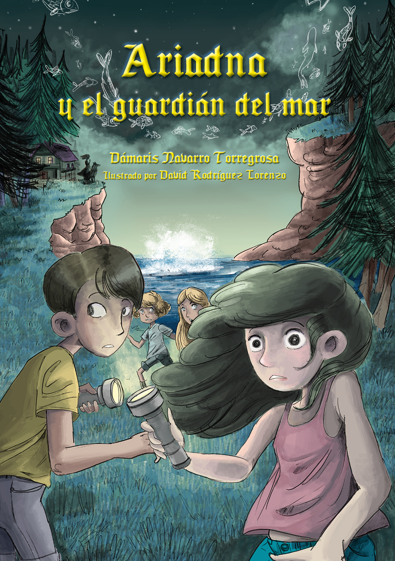 ARIADNA Y EL GUARDIÁN DEL MAR: portada