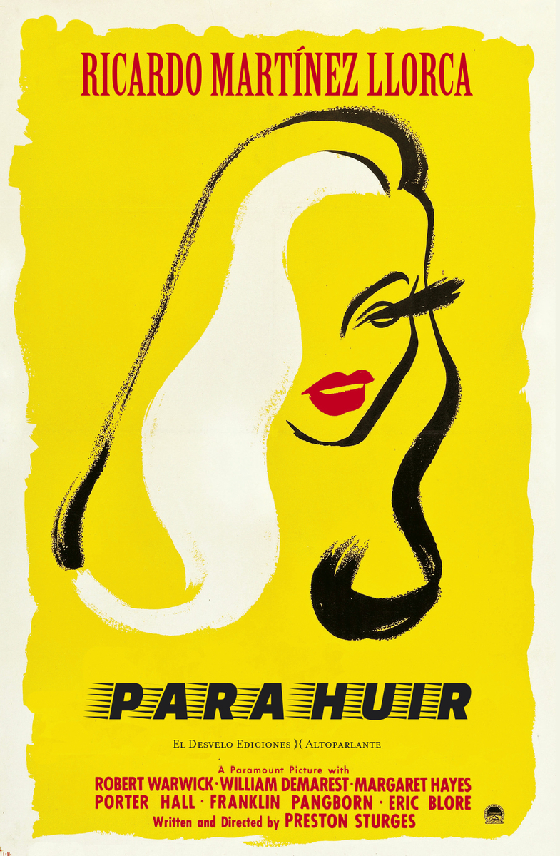 Para huir: portada